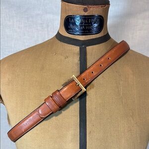 Brown Leather Men's belt